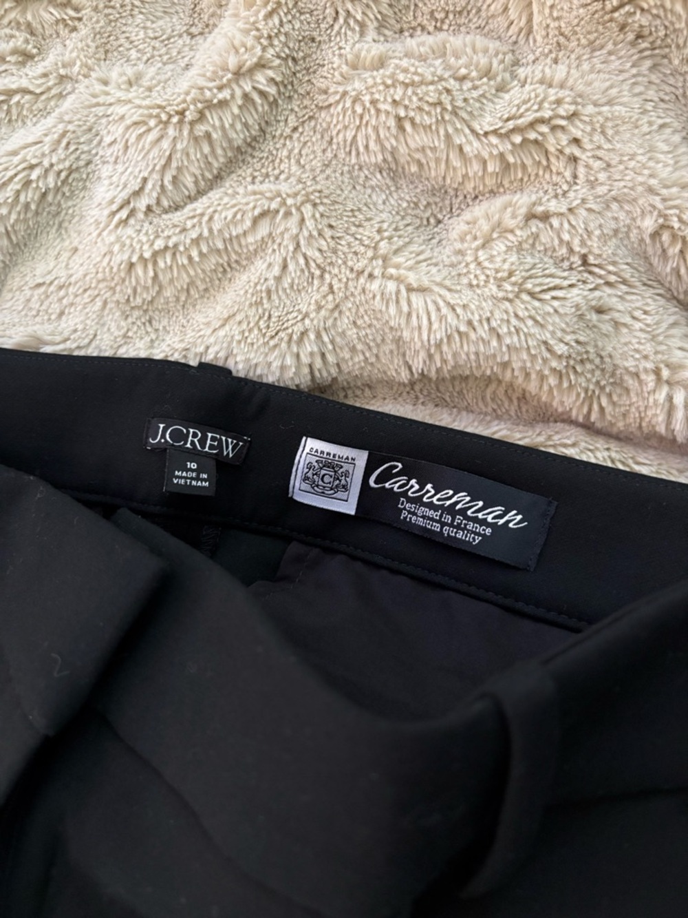 J. Crew Black Trousers/Work Pants
